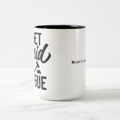 Tasse 2 Couleurs Personnalisé "Je suis payé pour argumenter" Procur (Centre)