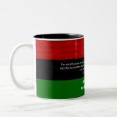 Tasse 2 Couleurs Personnalisé UJIMA Kwanzaa (Gauche)