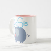Tasse 2 Couleurs Personnaliser (Devant gauche)