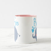 Tasse 2 Couleurs Personnaliser (Centre)