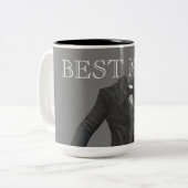 Tasse 2 Couleurs Personnaliser le cadeau Mariage (Devant gauche)