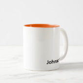 Tasse 2 Couleurs Personnaliser le nom (Devant droit)