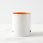 Tasse 2 Couleurs Personnaliser le nom (Centre)