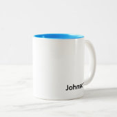 Tasse 2 Couleurs Personnaliser le nom (Devant droit)