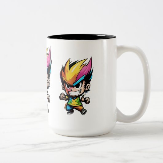 Tasse 2 Couleurs Personnaliser meilleur cadeau (Droit)