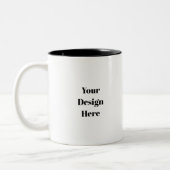 Tasse 2 Couleurs Personnaliser ou Customiser (Gauche)