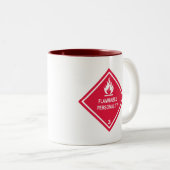 Tasse 2 Couleurs Personnalité inflammable (Devant droit)