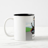 Tasse 2 Couleurs Personnalized Motorcycle (Gauche)