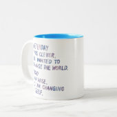 Tasse 2 Couleurs Perspective sur le changement (Devant gauche)