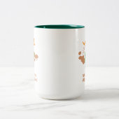 Tasse 2 Couleurs Pet de méthane de kangourou (Centre)