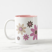 Tasse 2 Couleurs Pétale rose (Gauche)