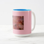 Tasse 2 Couleurs Pétale rose Lily (Devant droit)