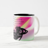 Tasse 2 Couleurs petit amour jésus (Devant droit)