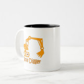 Tasse 2 Couleurs petit bêcheur (Devant gauche)