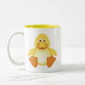Tasse 2 Couleurs Petit canard jaune (Gauche)