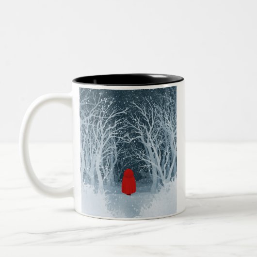 Tasse 2 Couleurs Petit Chaperon Rouge (Gauche)