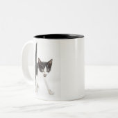 Tasse 2 Couleurs Petit chat (Devant gauche)