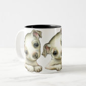 Tasse 2 Couleurs Petit chiwawa (Devant gauche)