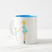 Tasse 2 Couleurs Petit danseur (Devant gauche)