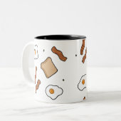 Tasse 2 Couleurs Petit déjeuner (Devant gauche)