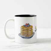Tasse 2 Couleurs Petit déjeuner crêpes (Gauche)