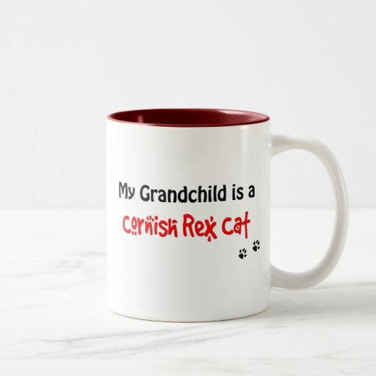 Tasse 2 Couleurs Petit-enfant cornouaillais de Rex (Droit)