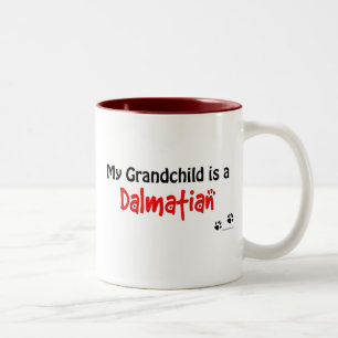 Tasse 2 Couleurs Petit-enfant dalmatien