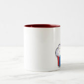 Tasse 2 Couleurs Petit gâteau d'anniversaire (Centre)