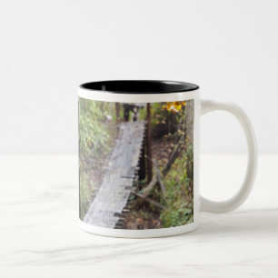 Tasse 2 Couleurs Petit pont suspendu, Patrimoine national du charbo