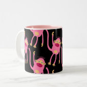 Tasse 2 Couleurs Petit Singe mignon (Devant gauche)