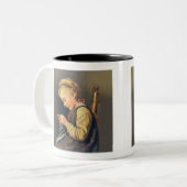 Tasse 2 Couleurs Petit Tricot fille (Devant gauche)