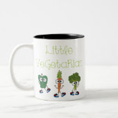 Tasse 2 Couleurs Petit végétarien (Gauche)