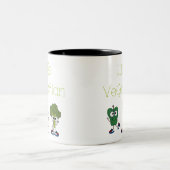Tasse 2 Couleurs Petit végétarien (Centre)