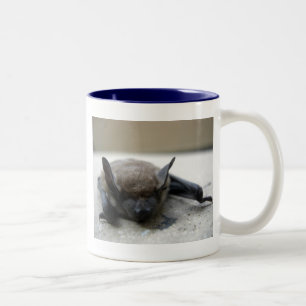 Tasse 2 Couleurs Petite chauve-souris brune (Myotis lucifugus)