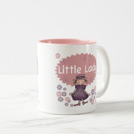 Tasse 2 Couleurs Petite Madame (Devant droit)