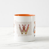 Tasse 2 Couleurs Petite Musique (Centre)