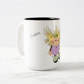 Tasse 2 Couleurs "Petite sorcière" (Devant gauche)