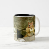 Tasse 2 Couleurs Petite tamia affamée (Devant droit)