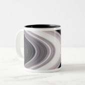 Tasse 2 Couleurs Petites particules dans SaturnĂ`s bagues (Devant gauche)