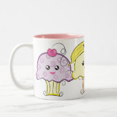 Tasse 2 Couleurs Petits gâteaux de Kawaii (Gauche)