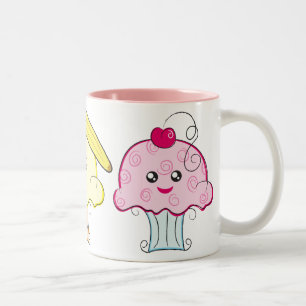Tasse 2 Couleurs Petits gâteaux de Kawaii