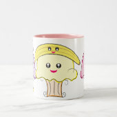 Tasse 2 Couleurs Petits gâteaux de Kawaii (Centre)