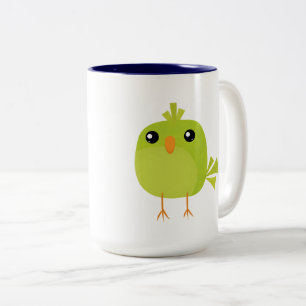 Tasse 2 Couleurs Petits oiseaux mignons
