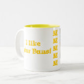 Tasse 2 Couleurs Petits pains et café de cannelle (Devant gauche)