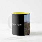 Tasse 2 Couleurs Petoskey Michigan (Devant gauche)