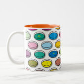 Tasse 2 Couleurs Petri Mets Science Médicale (Gauche)