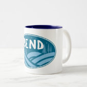 Tasse 2 Couleurs Pétrir l'Oregon en plein air (Devant droit)