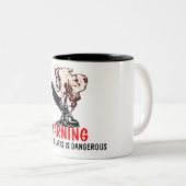 Tasse 2 Couleurs Pets de lumière (Devant droit)