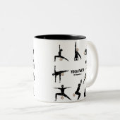 Tasse 2 Couleurs Pets de yoga (Devant droit)