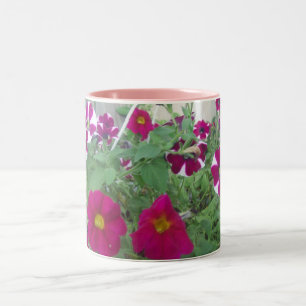 Tasse 2 Couleurs Pétunias roses